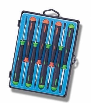Set di 8 Cacciaviti di Precisione a Taglio Croce Torx