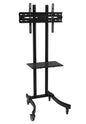 Supporto Mobile da Pavimento per TV LED/LCD 32-70'' con Mensola