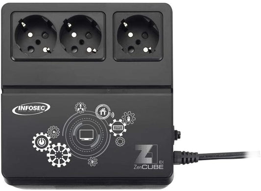 Gruppo di Continuit&agrave; UPS Z1 600VA CUBE Offline Nero