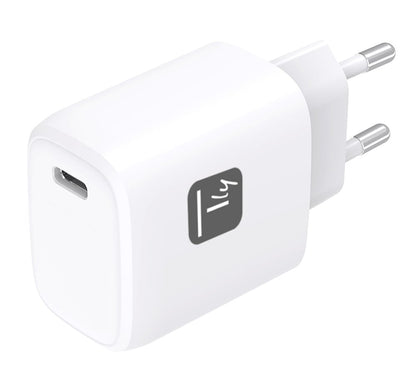 Caricatore Alimentatore GaN USB-C da Muro 20W