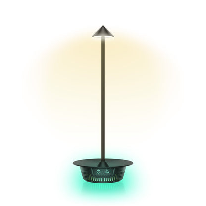 Lampada LED Multicolore da Tavolo Dimmerabile Batteria Ricaricabile Alimentazione USB-C&trade;