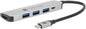 Hub USB-C™ SuperSpeed 4 Porte USB3.2 con PD, Alluminio