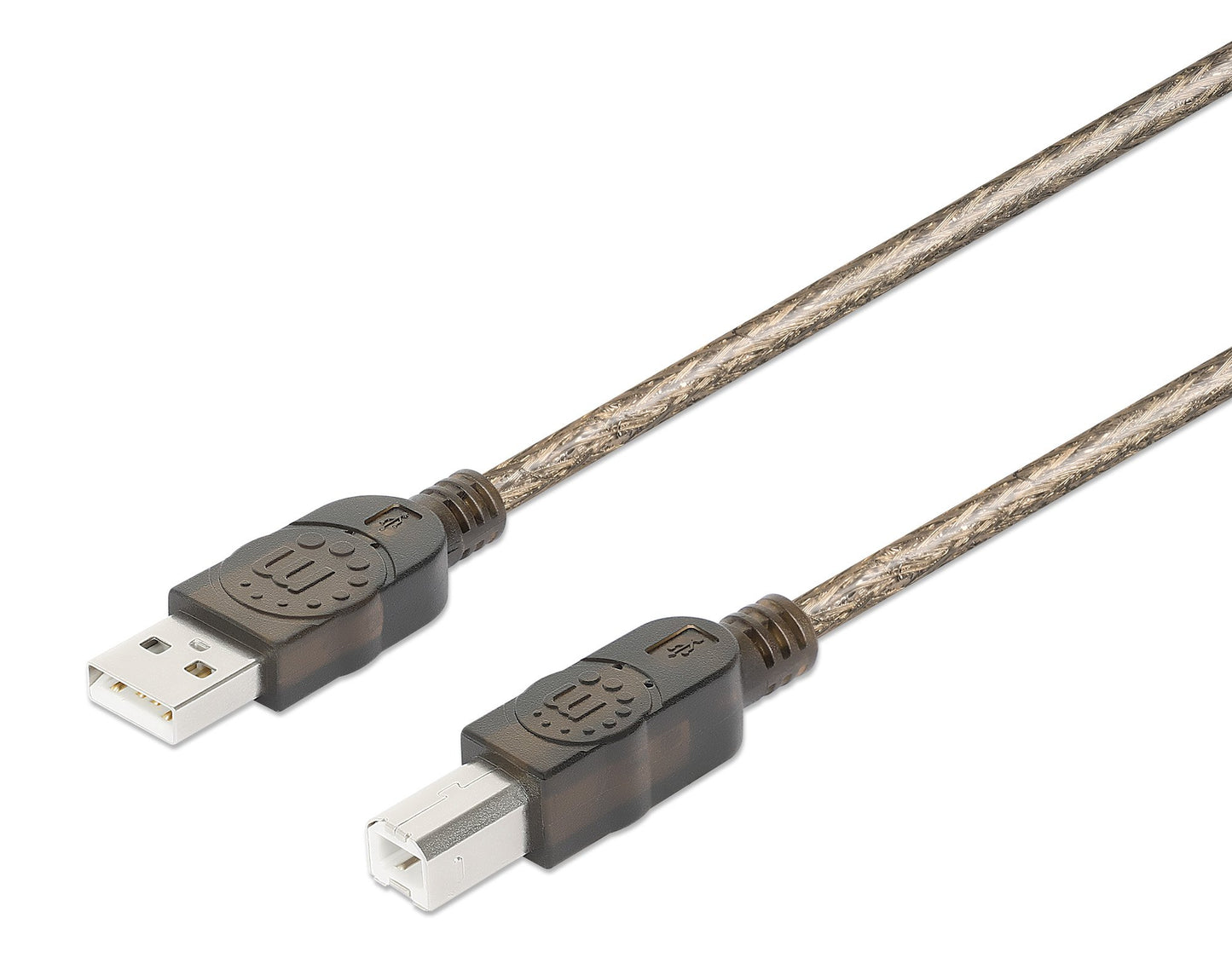 Cavo Prolunga Attivo USB 2.0 Hi-Speed A M / B M 15m Nero