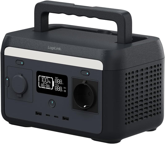 Stazione di Alimentazione Portatile 300W LiFePO4 Batteria Ricarica Solare