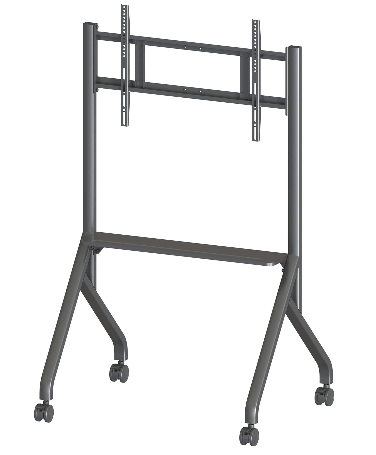 Supporto Mobile da Pavimento Multifunzione per TV LCD/LED/Plasma 65-100'' Nero