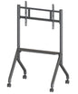 Supporto Mobile da Pavimento Multifunzione per TV LCD/LED/Plasma 65-100'' Nero