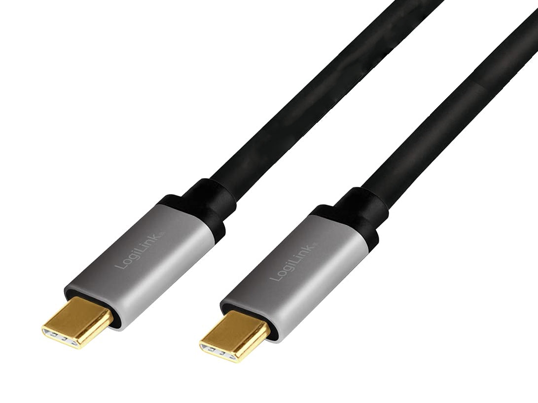 Cavo SuperSpeed 10Gbps USB-CM/USB-CM USB3.2 Gen2 4K/60Hz PD 1m Nero