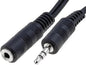 Prolunga audio Stereo Jack 3.5 mm M/F 2m