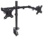 Supporto da Scrivania per 2 Monitor 13-32'' con Morsetto