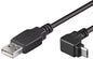Cavo USB A Maschio a MICRO B Maschio Angolato 1,8m