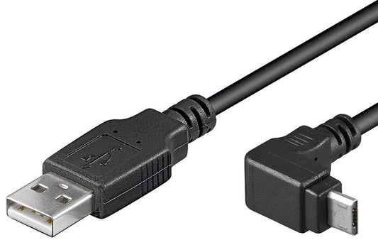 Cavo USB A Maschio a MICRO B Maschio Angolato 1,8m