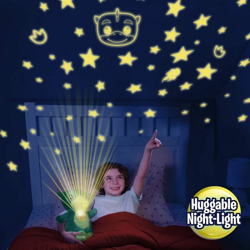 Puppy light Peluche Luminoso trasforma la tua stanza in un cielo notturno stellato sirena capelli rosa con luci notturne