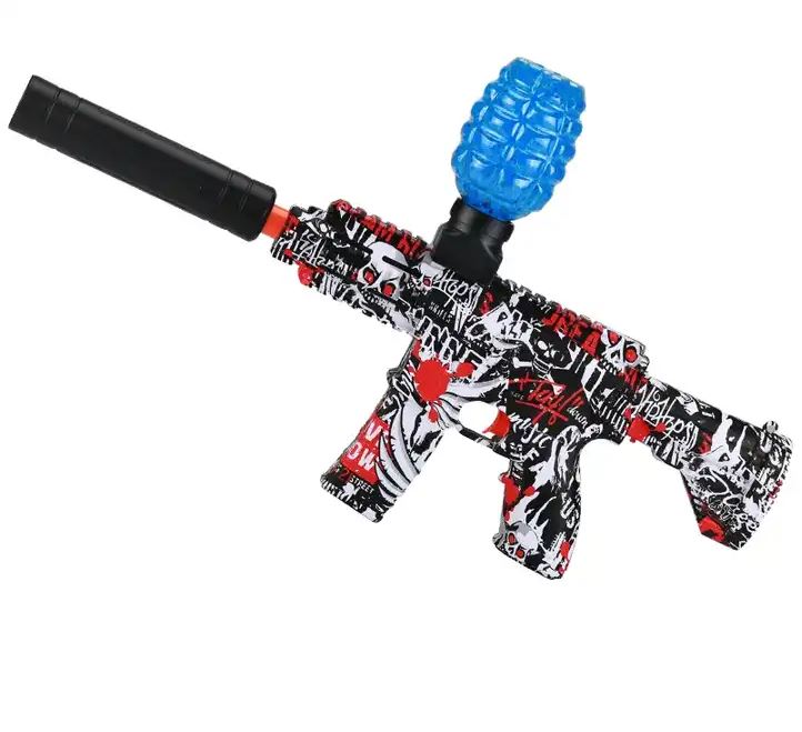 Pistola Giocattolo Elettrica M416 – Spara-Palline Ricaricabile per Giochi di Squadra all’Aperto