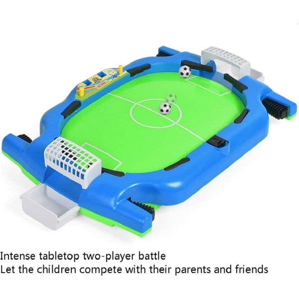 Mini campo da calcio balilla da tavolo palline gioco interattivo bambini regali