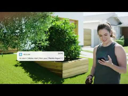 Telecamera di Sicurezza a Batteria 4K 8MP Argus 3 Ultra, Serie B350