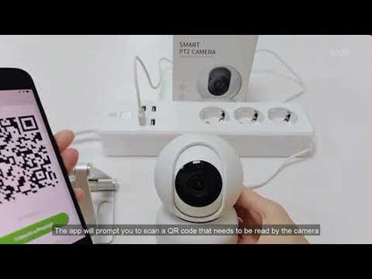 Telecamera WiFi Smart da interno PTZ HD 360&deg;, R4040