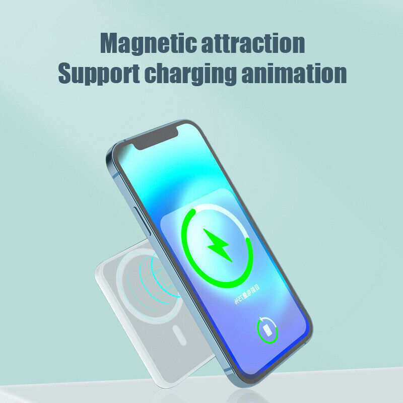 Power bank battery pack magsafe da 20.000mah batteria di ricarica wireless magnetica per iphone batteria esterna