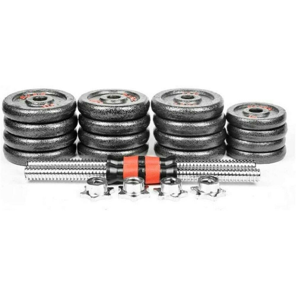 Set Manubri con Bilanciere Regolabile 15 kg o 20Kg – Ideale per Sollevamento Pesi e Bodybuilding