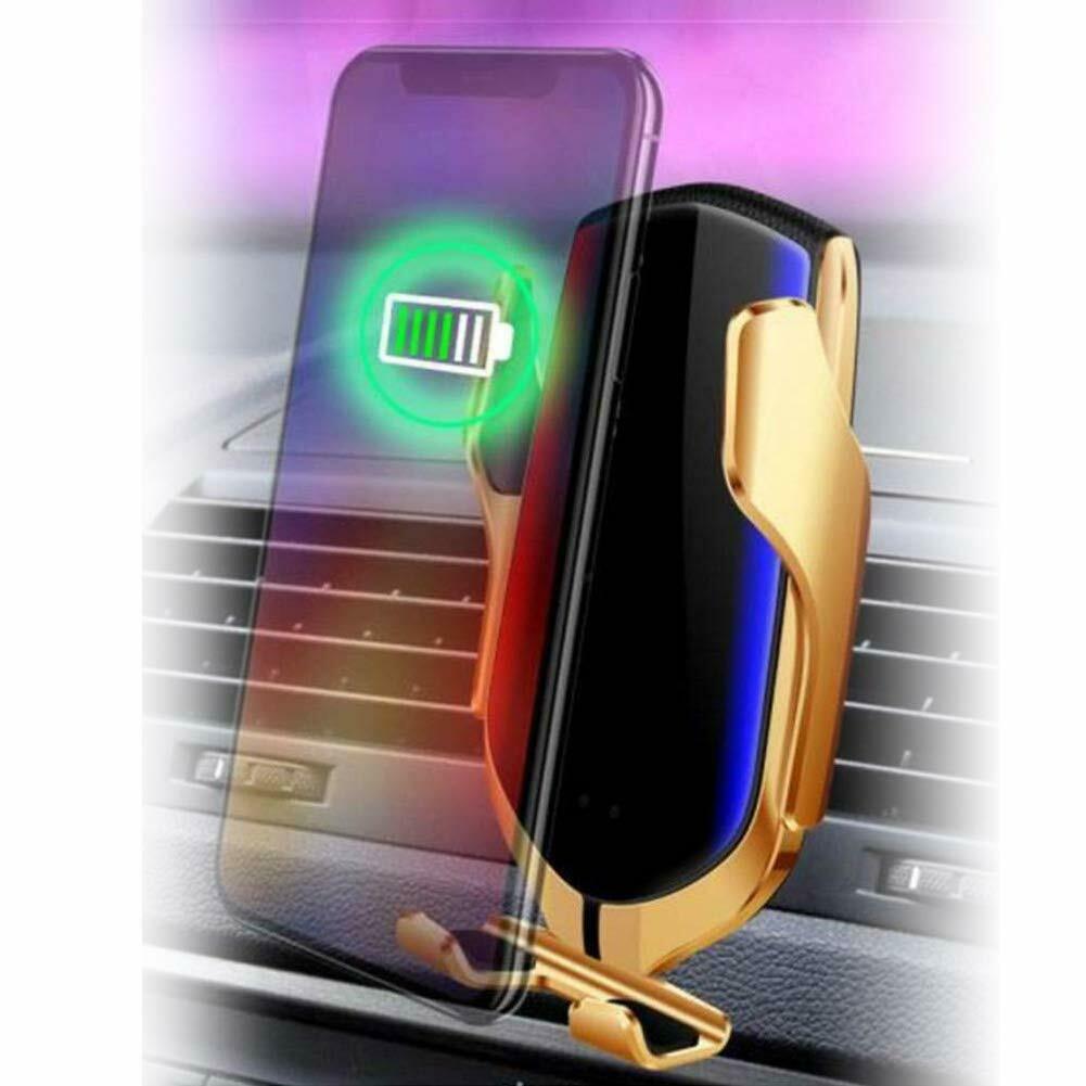 Caricatore QI Wireless R1 con sensore intelligente a infrarossi e pinze di sicurezza