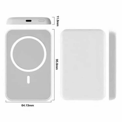 Power bank battery pack magsafe da 20.000mah batteria di ricarica wireless magnetica per iphone batteria esterna