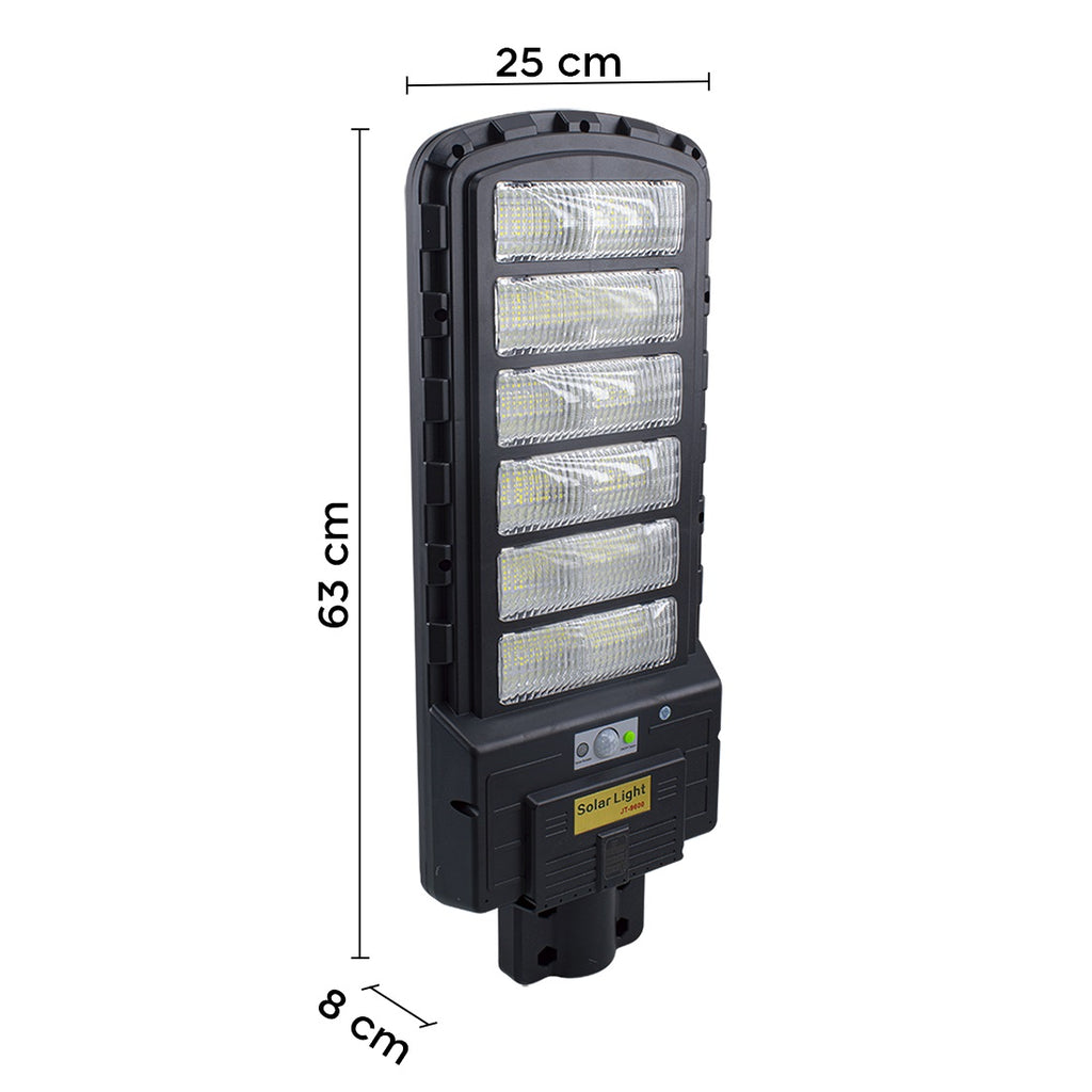 Faro Led Lampione Stradale Con Pannello Solare 600 W Crepuscolare