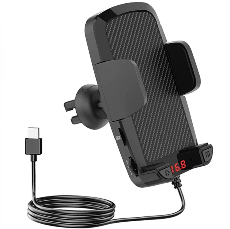 Supporto smartphone assistente vocale da auto porta cellulare auto regolabile per bocchetta aria supporto cellulare auto