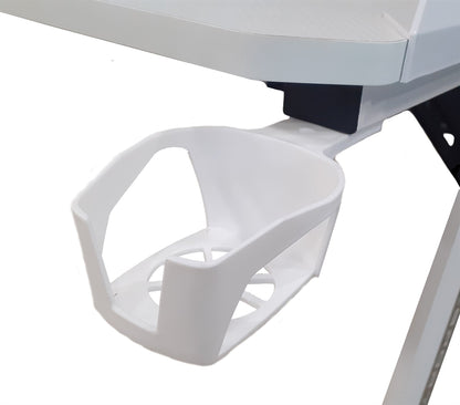 Tavolo Cortek gaming L-SHAPE RGB 160cm white