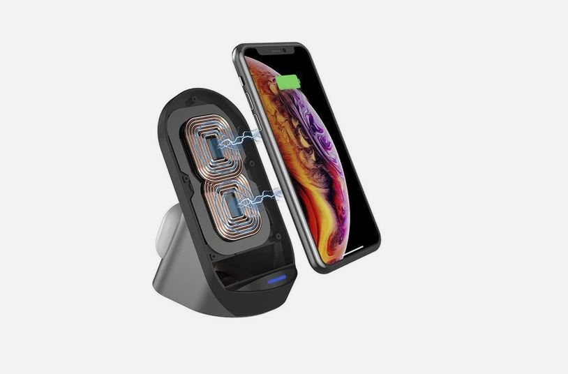 Caricatore Wireless 3 in 1 Andowl Q-WX600 – 20W Ricarica Rapida per Smartphone, Smartwatch e Auricolari