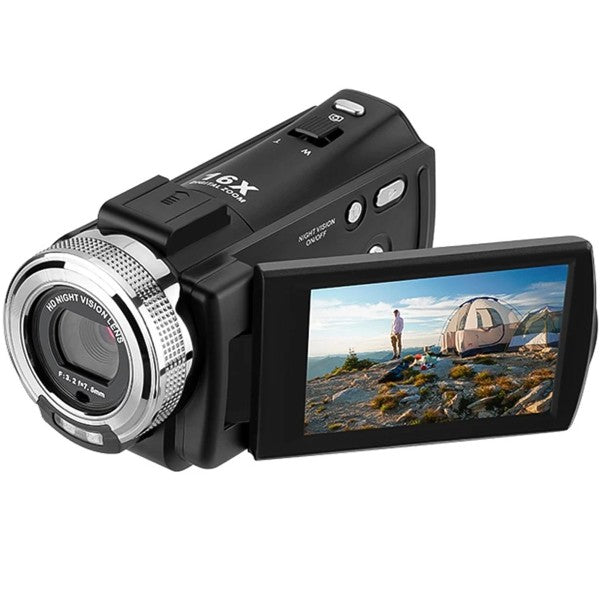 Videocamera digitale professionale 4kdv piccola compatta 16x digital q-dv16x