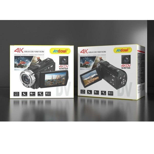 Videocamera digitale professionale 4kdv piccola compatta 16x digital q-dv16x