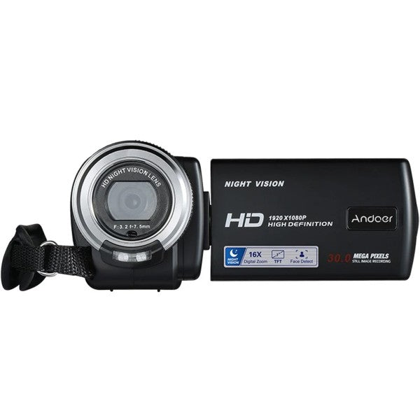 Videocamera digitale professionale 4kdv piccola compatta 16x digital q-dv16x