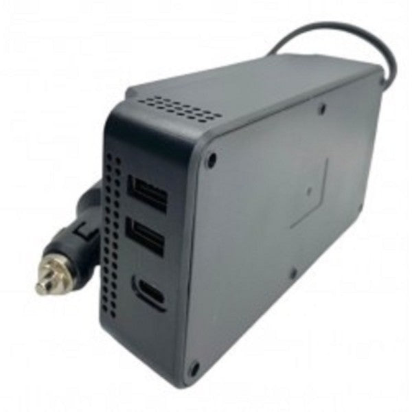 Inverter Di Alimentazione Auto 300w Con 2 Porte Usb Per Caricabatterie Q-Cc8200
